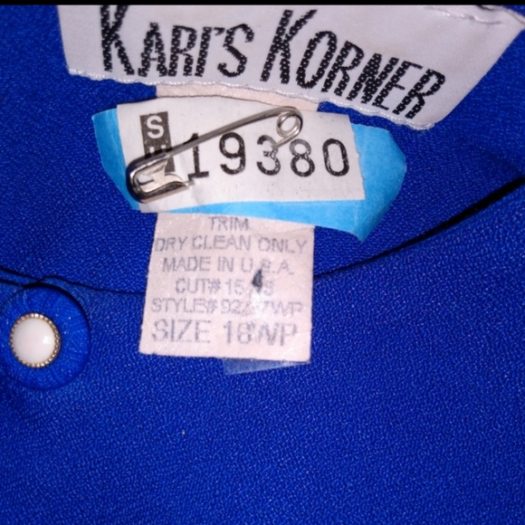 Kari's Korner Midi Dress Sz 16WP - Picture 3 of 11